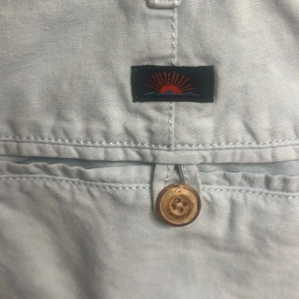 ✨Faherty Stretch Malibu 9” Baby Blue Sz 34 Shorts✨